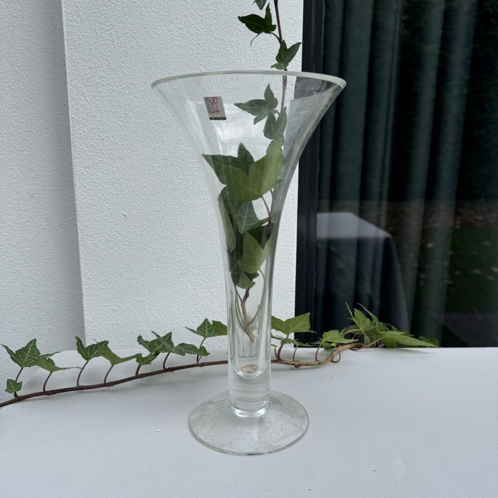 Ваза EuroGlass Design 30 см стекло