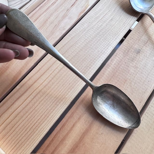 Ложка набор из 3 предметов сталь серебрение