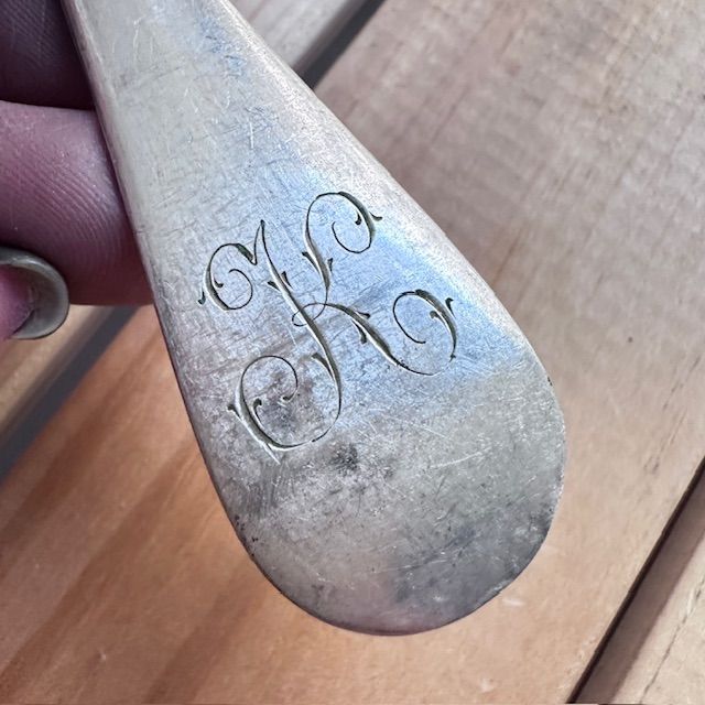 Ложка набор из 3 предметов сталь серебрение