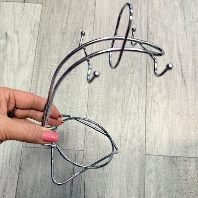 Подставка держатель для чашек и блюдец 21 см сталь