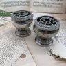 Роузбол ваза для цветов 8 см серебрение Англия