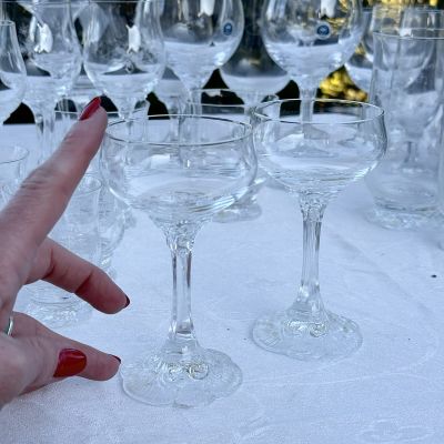 Бокал креманка Rosenthal Monbijou с узором 110 мл хрусталь Германия