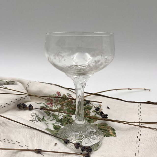 Бокал креманка Rosenthal Monbijou с узором 110 мл хрусталь Германия