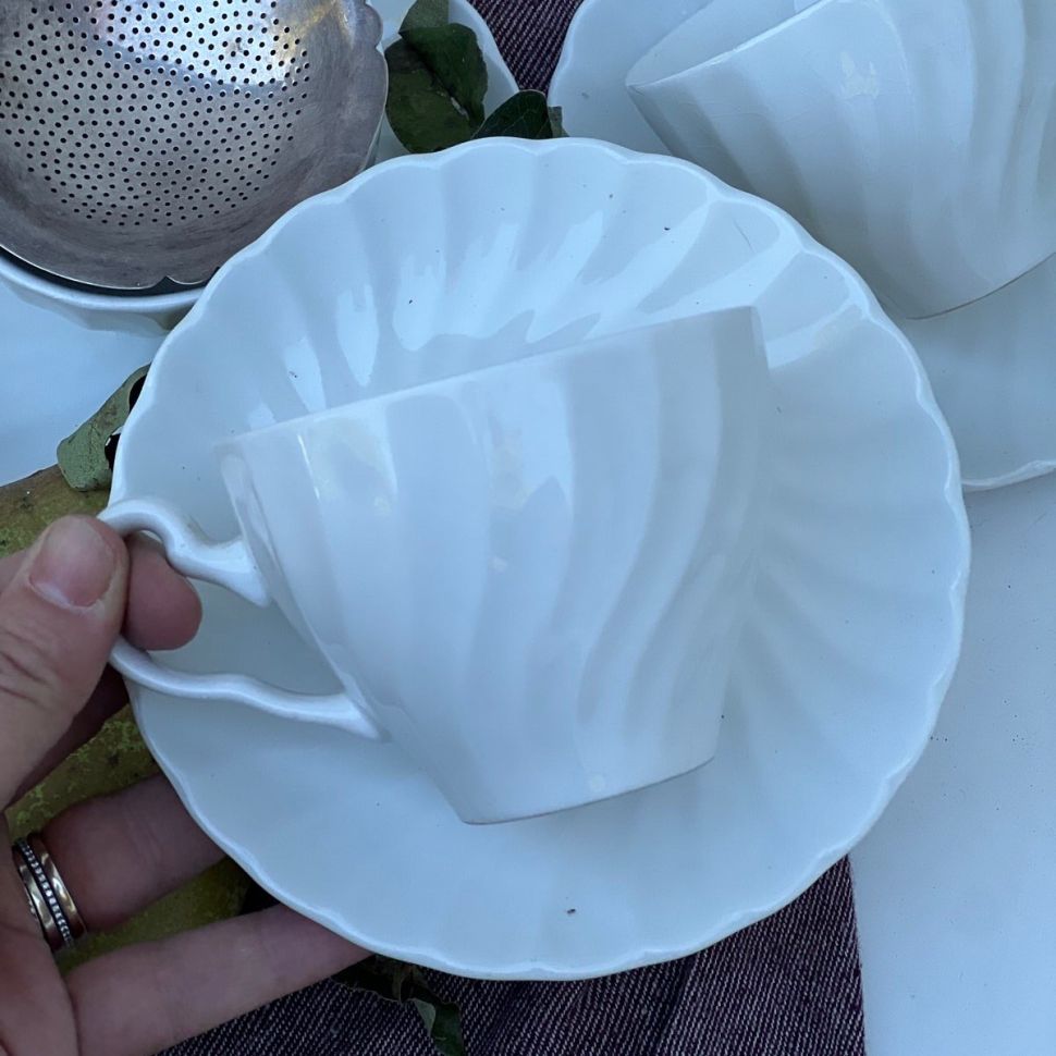 Чайная пара Johnson Brothers 200 мл Англия