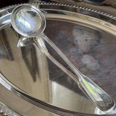 Половник Christofle 35 см серебрение Франция конец 19 века