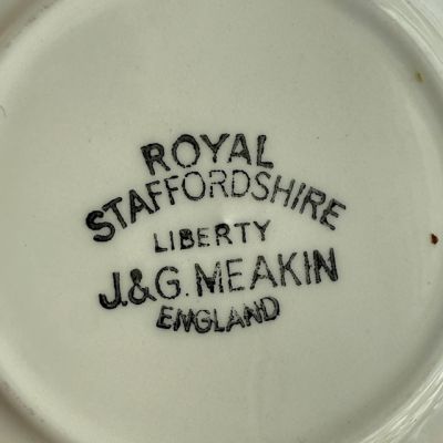 Чайная пара Willow J&G Meakin 180 мл Англия зеленая