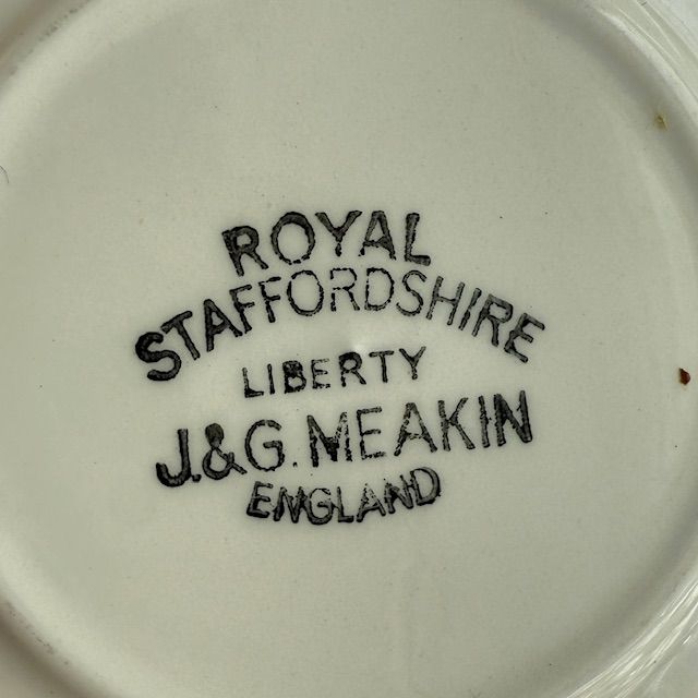 Чайная пара Willow J&G Meakin 180 мл Англия зеленая 