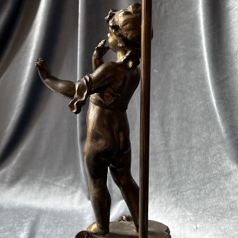 Лампа настольная Арт-нуво 40 см регюль Франция работающая