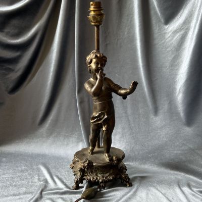 Лампа настольная Арт-нуво 40 см регюль Франция работающая