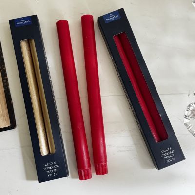 Подсвечник канделябр Villeroy&Boch Retro 43 см хрусталь Германия