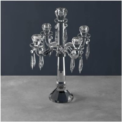 Подсвечник канделябр Villeroy&Boch Retro 43 см хрусталь Германия