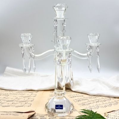 Подсвечник канделябр Villeroy&Boch Retro 43 см хрусталь Германия