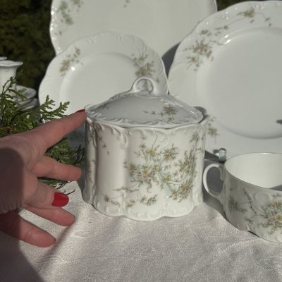 Сахарница Rosenthal Monbijou полевые цветы 9 см Германия