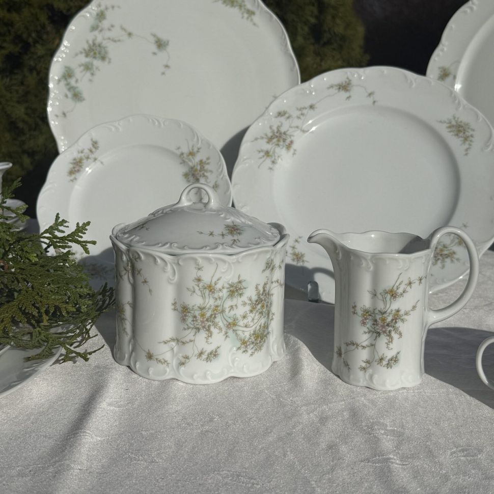 Сахарница Rosenthal Monbijou полевые цветы 9 см Германия