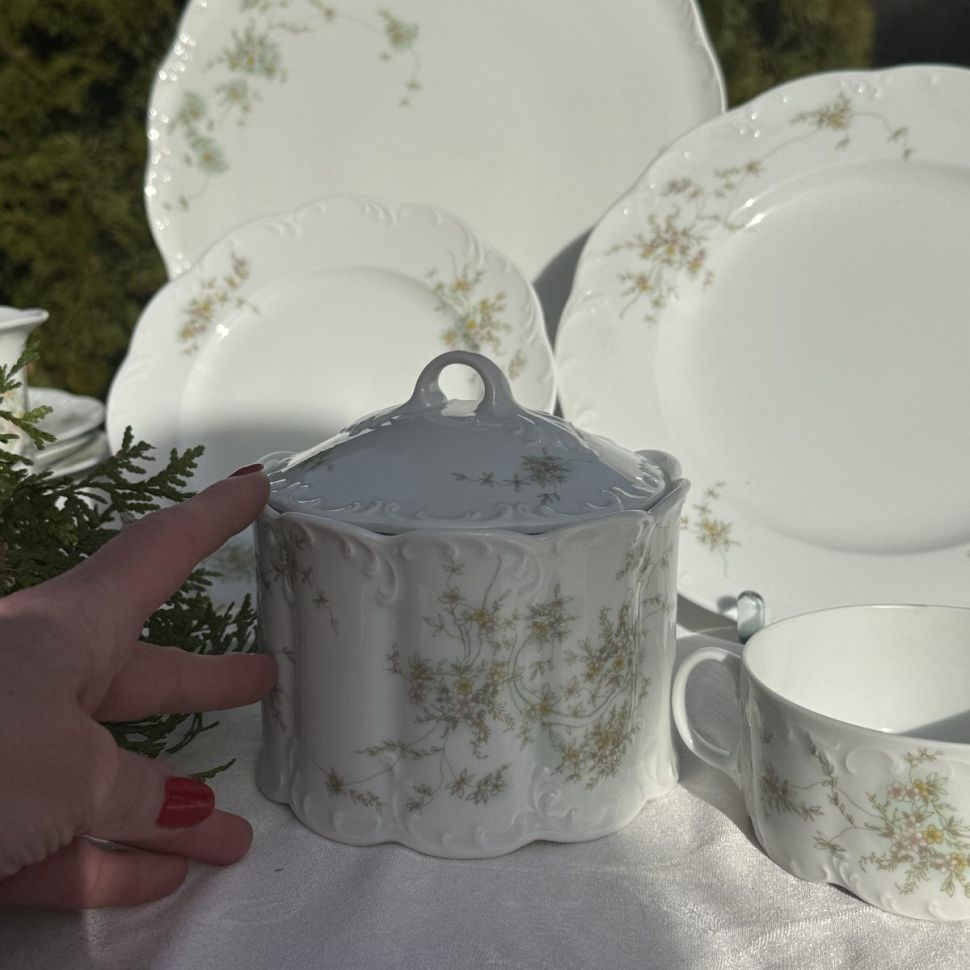 Сахарница Rosenthal Monbijou полевые цветы 9 см Германия