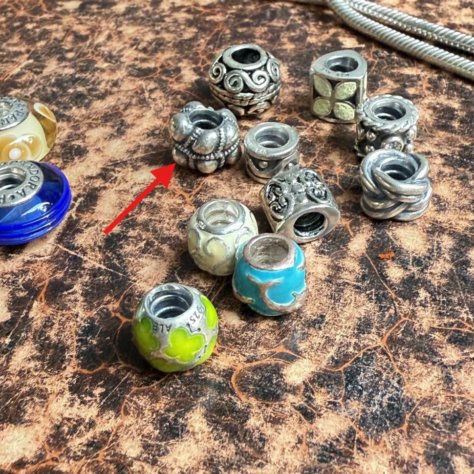 Шарм бусина Pandora Journey Charm серебро