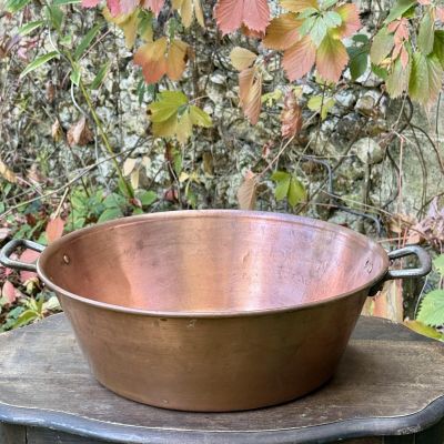 Таз для варень 48 см медь