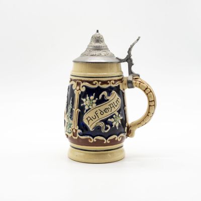 Кружка пивная с оловянной крышкой, Германия