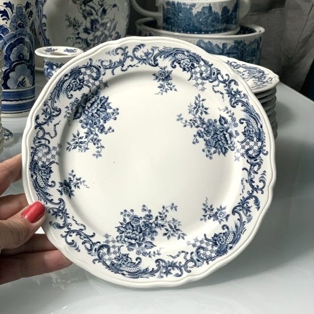 Тарелка Valeria ВиллеройБох 20 см Германия 1940-1970 гг. 2 кат.