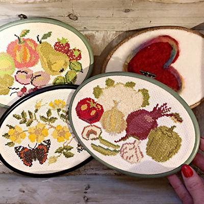 Набор вышивок 4 штуки