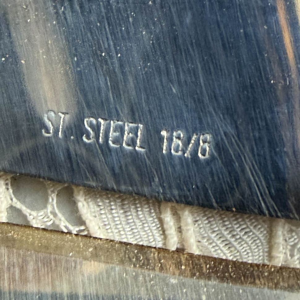 Набор для сыра Troll Tinn 2 предмета 23 см сталь олово Норвегия