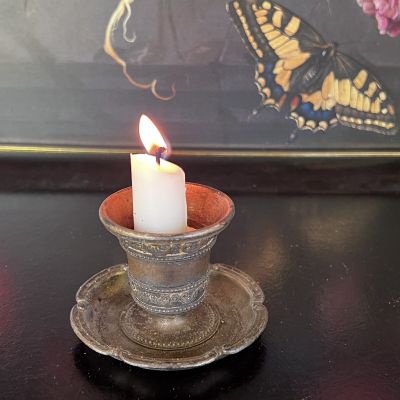 Подсвечник 9 см бронза Франция