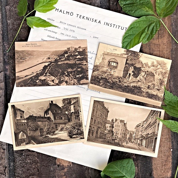 Открытки набор 4 шт. 1913 год