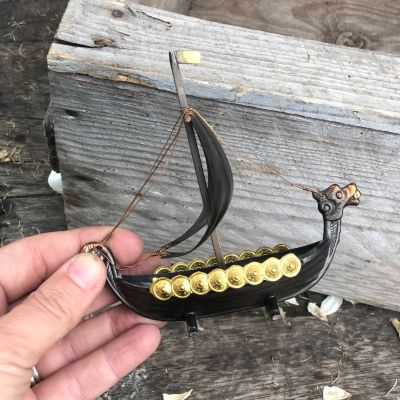 Статуэтка 11 см Корабль викингов 