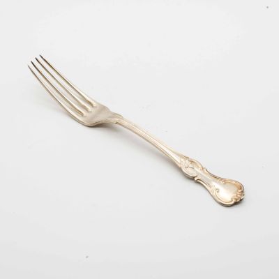 Вилка столовая Ольга с инициалами на ручке CR