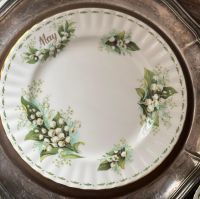 Тарелка Royal Albert 12 месяцев Май 21 см Англия