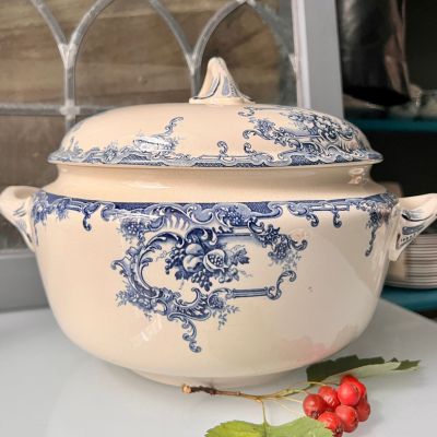 Супница B.F.K. Boch Dauphin 3 л Бельгия