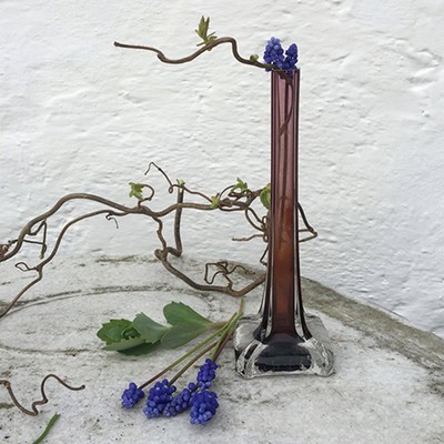 Ваза для одного цветка Фиолет