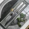 Набор столовый для мяса 2 предмета серебрение Франция