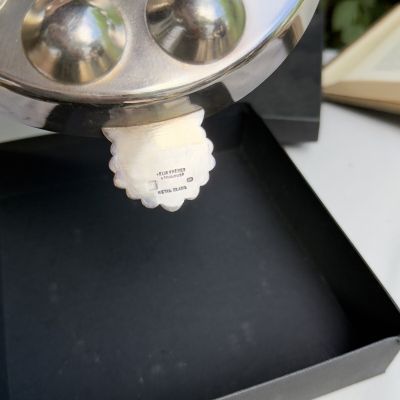 Форма для запекания улиток с ручками Feux Freres 23 см мельхиор