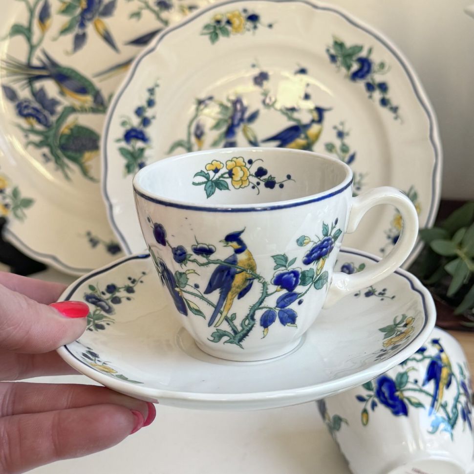 Кофейная пара ВиллеройБох Phoenix Blau 160 мл Германия