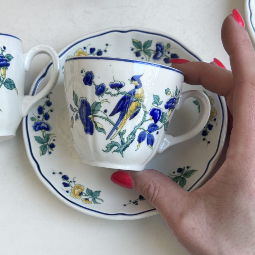 Кофейная пара ВиллеройБох Phoenix Blau 160 мл Германия