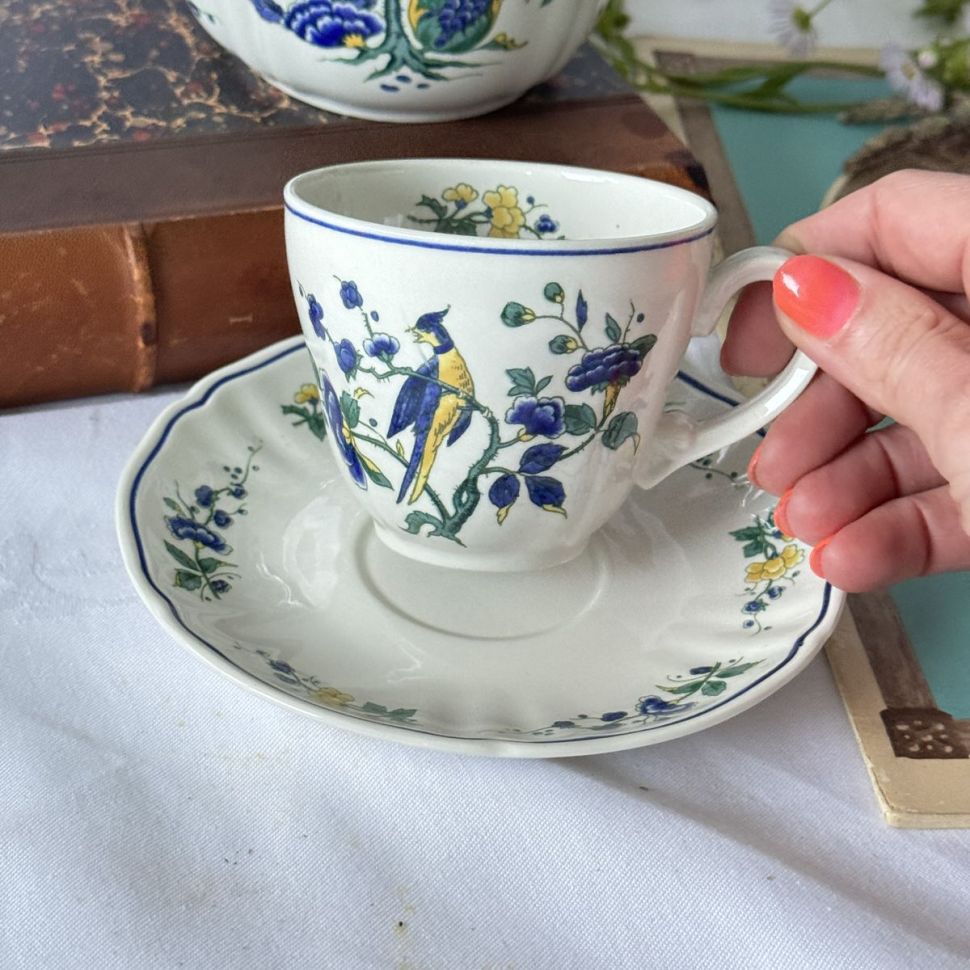 Кофейная пара ВиллеройБох Phoenix Blau 160 мл Германия