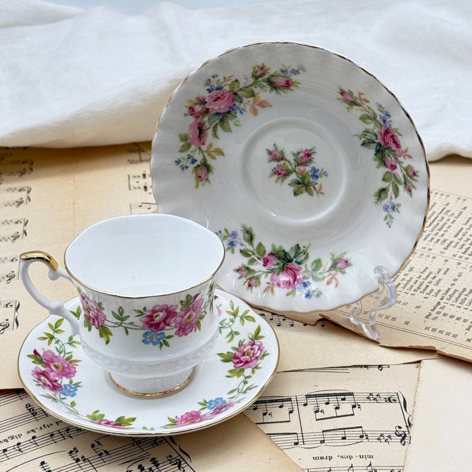 Кофейная тройка Royal Ascot Queen's Garden Англия