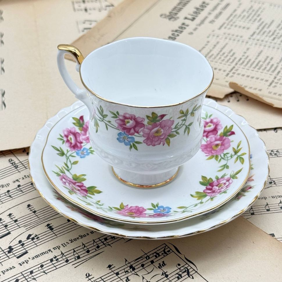 Кофейная тройка Royal Ascot Queen's Garden Англия