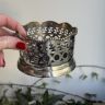 Подставка под бутылку серебрение Франция