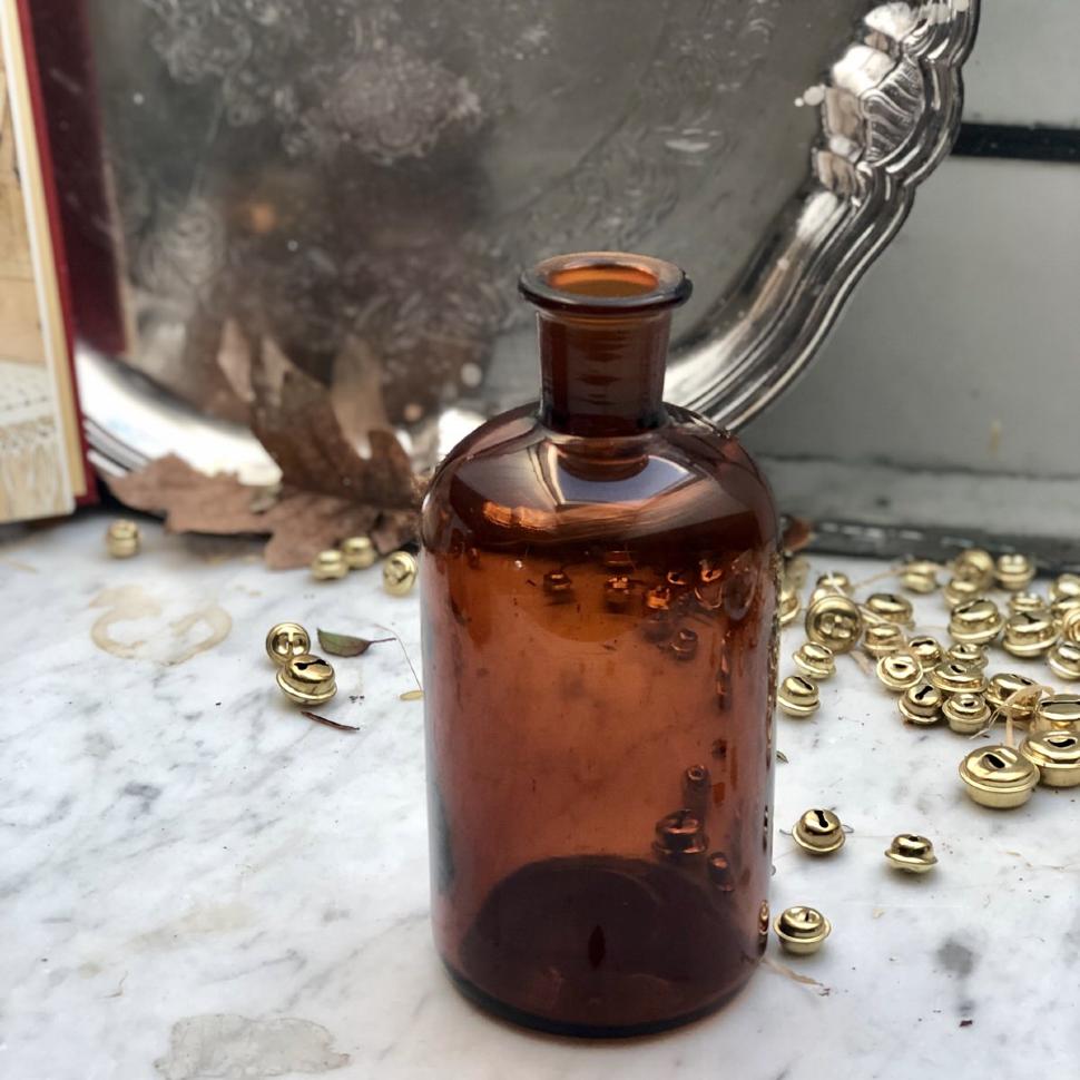 Бутылка банка аптекарская с конусным горлышком