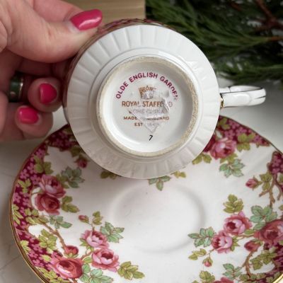 Кофейная пара Royal Standard Olde Englih Garden 130 мл Англия