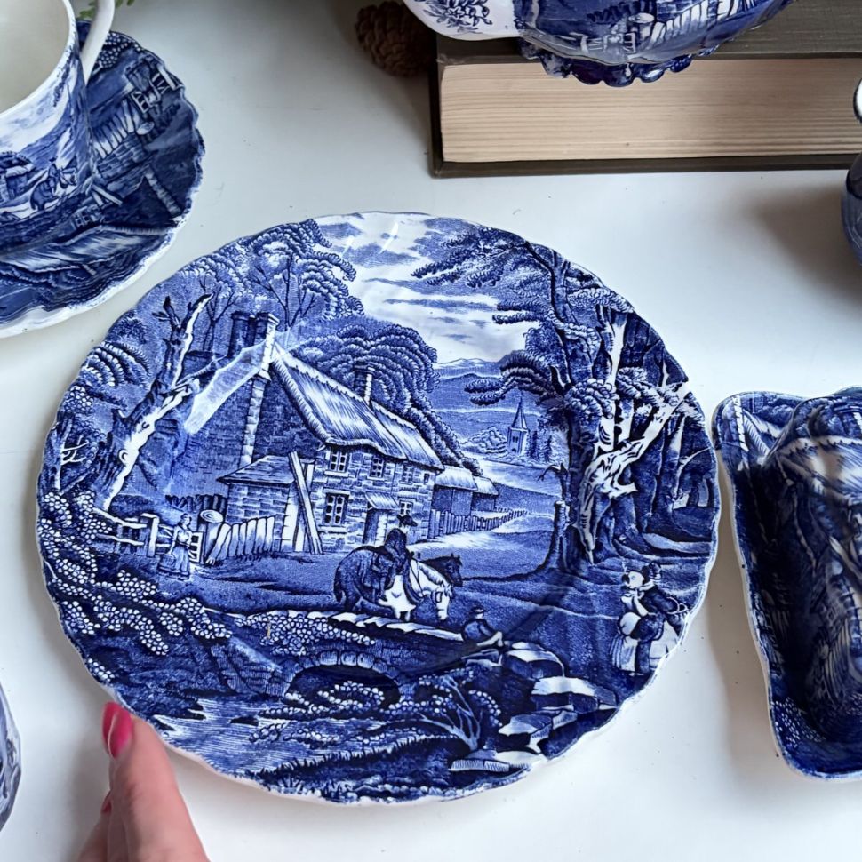 Тарелка James Kent Old Foley Staffordshire 20 см Англия