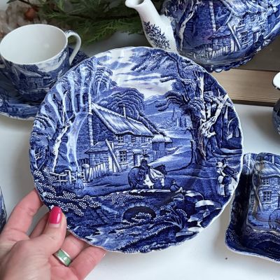 Тарелка James Kent Old Foley Staffordshire 20 см Англия