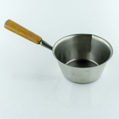 Ковш малый с деревянной ручкой