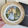 Тарелка Franklin Porcelain Сказки Принц-лягушка 1978 г. W.Germany 