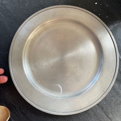 Тарелка 24 см олово Скандинавия