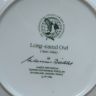 Тарелка Franklin Porcelain Птицы 23 см фарфор Франция 1984 г