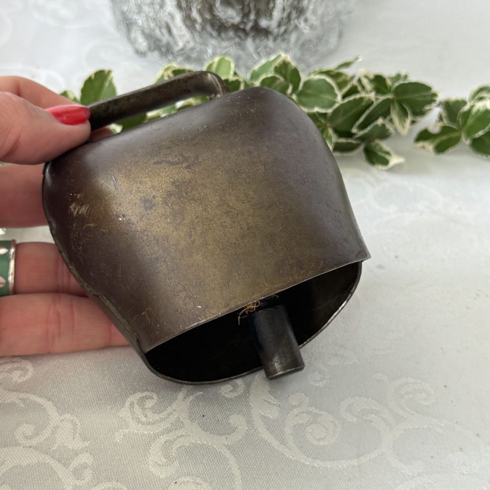 Колокольчик ботало 9 см латунь