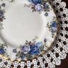 Кофейное трио Royal Albert Moonlight Rose 75 мл фарфор Англия
